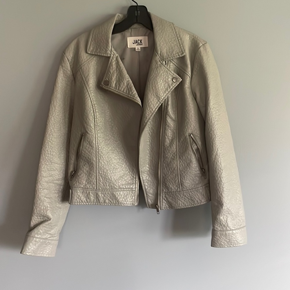 Leather jacket